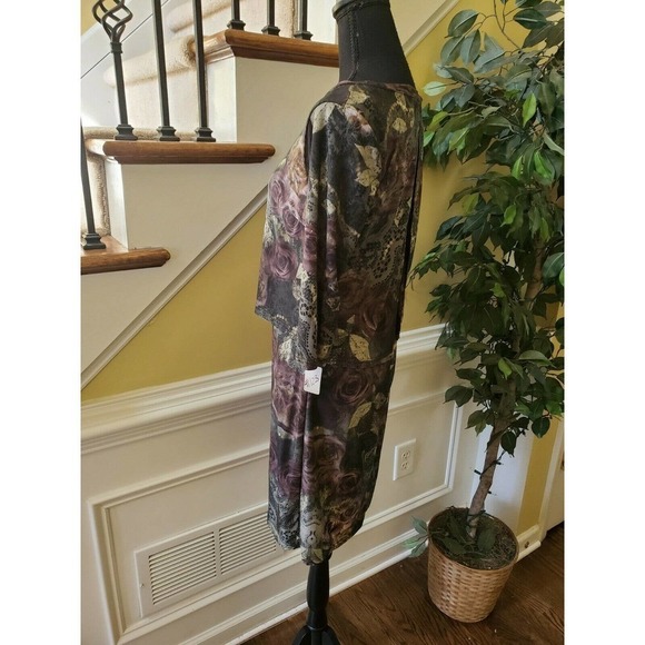 MLLE GABRIELLE PRINT DRESS SIZE SMALL - Picture 6 of 12